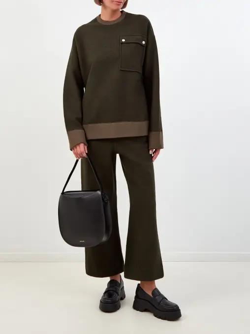 Брюки шерстяные JIL SANDER