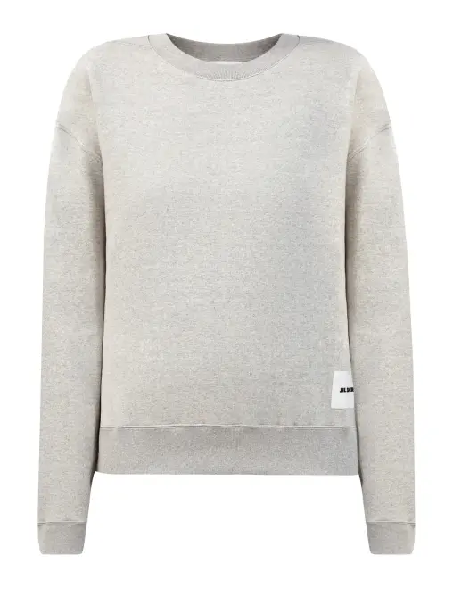 Свитшот хлопковый JIL SANDER