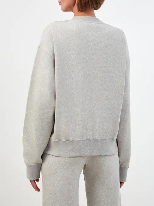 Свитшот хлопковый JIL SANDER