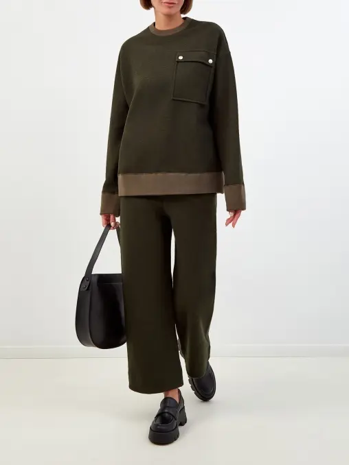 Свитшот шерстяной JIL SANDER