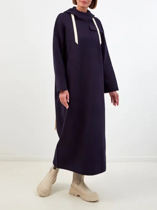 Платье хлопковое JIL SANDER