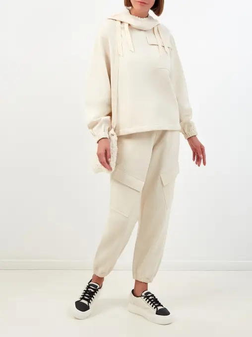 Худи хлопковое JIL SANDER