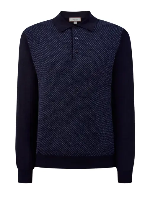Поло шерстяное CANALI