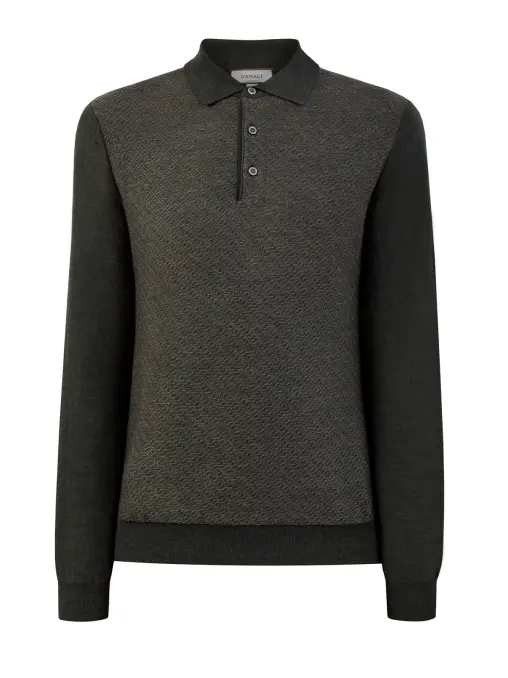 Поло шерстяное CANALI