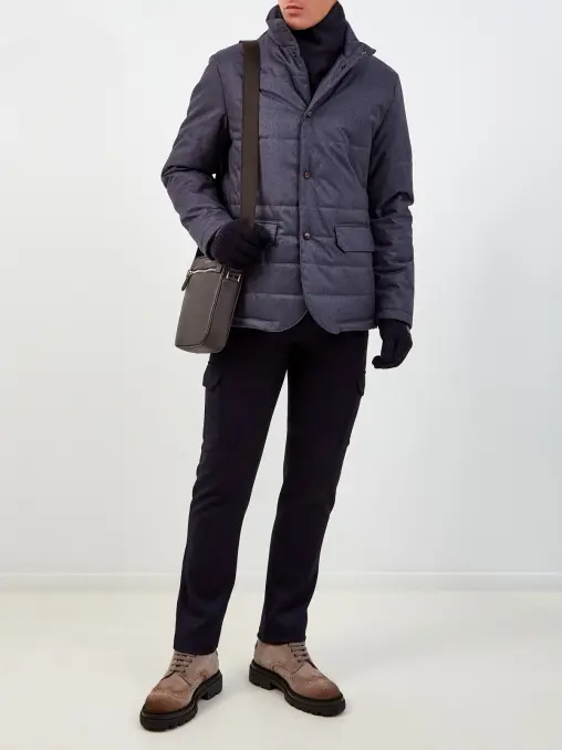 Брюки шерстяные CANALI