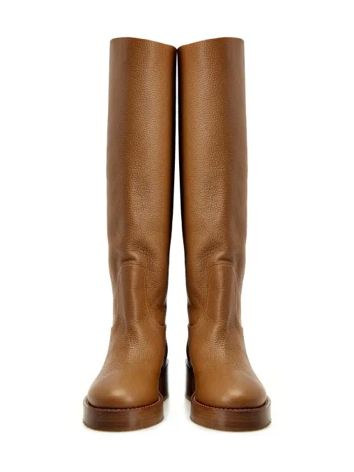 Сапоги кожаные CASADEI