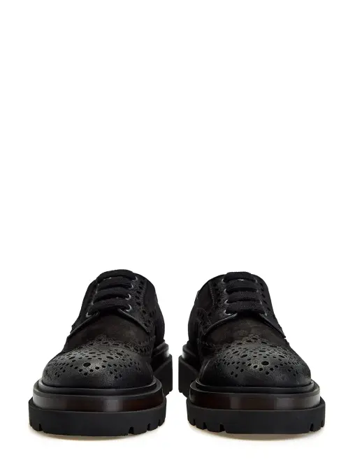 Броги замшевые SANTONI