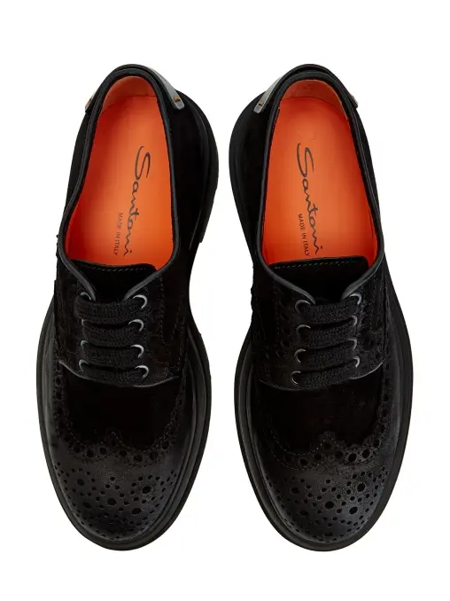 Броги замшевые SANTONI