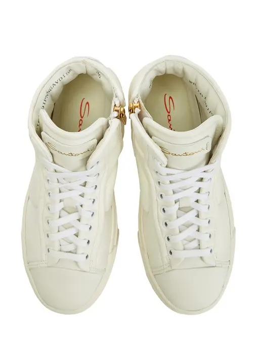 Кеды кожаные SANTONI