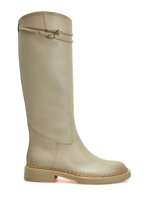 Сапоги кожаные SANTONI