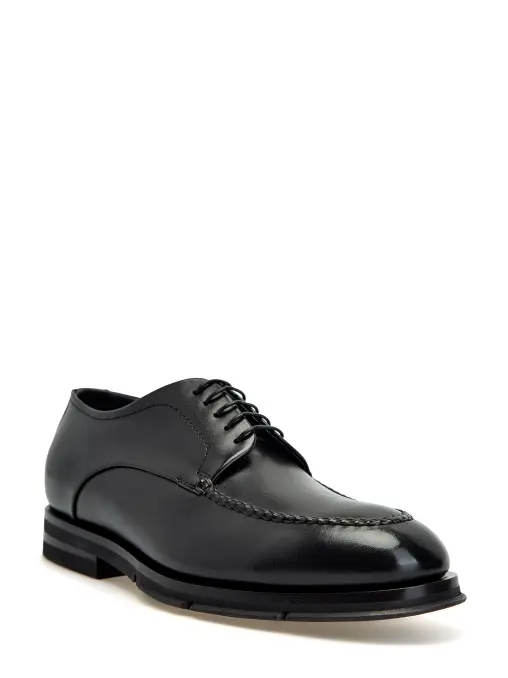 Дерби кожаные на меху SANTONI