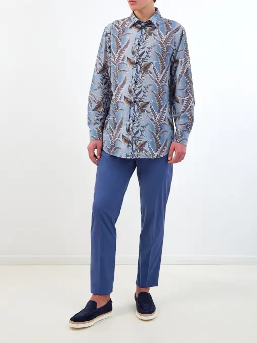 Брюки хлопковые ETRO