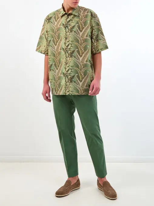 Брюки хлопковые ETRO