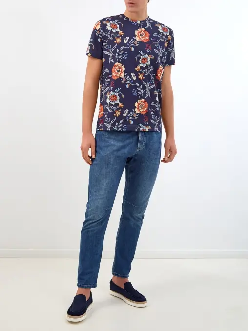 Футболка хлопковая ETRO