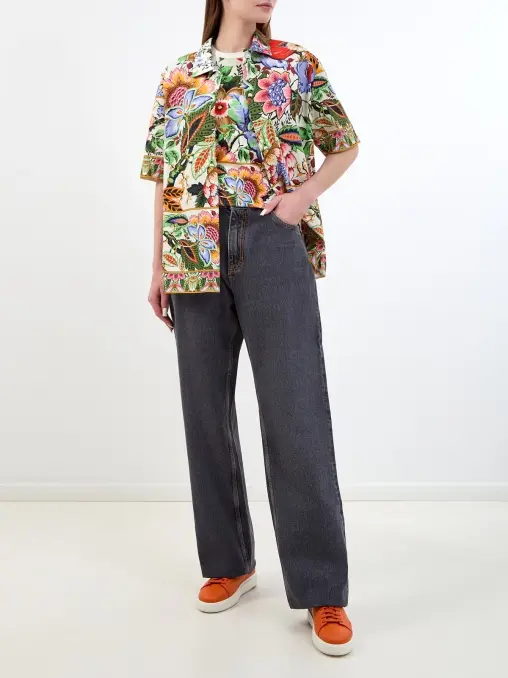 Джинсы хлопковые ETRO