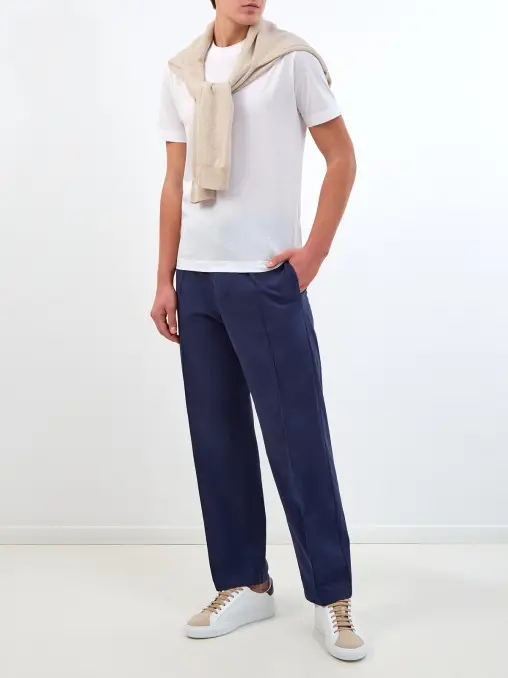 Брюки хлопковые CANALI