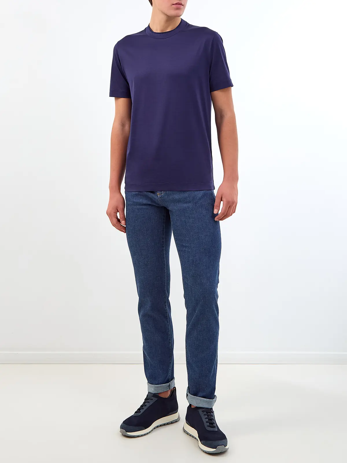 Джинсы хлопковые