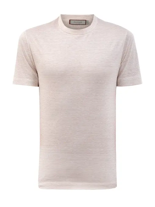 Футболка льняная CANALI