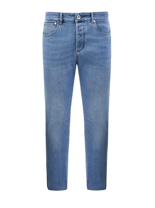 Джинсы хлопковые BRUNELLO CUCINELLI