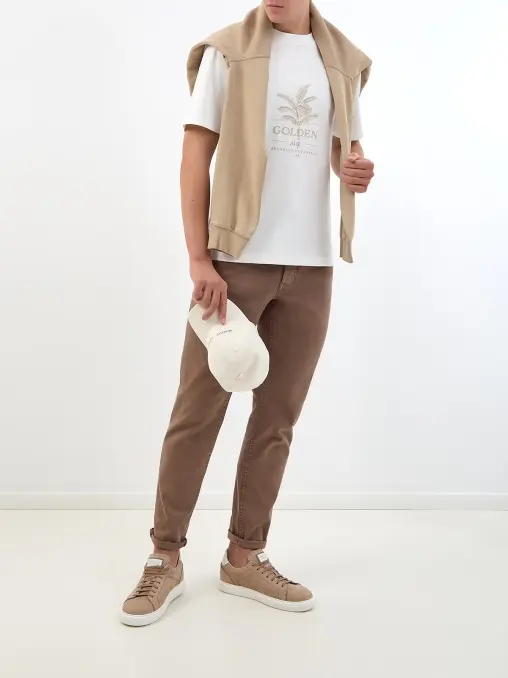 Футболка хлопковая BRUNELLO CUCINELLI