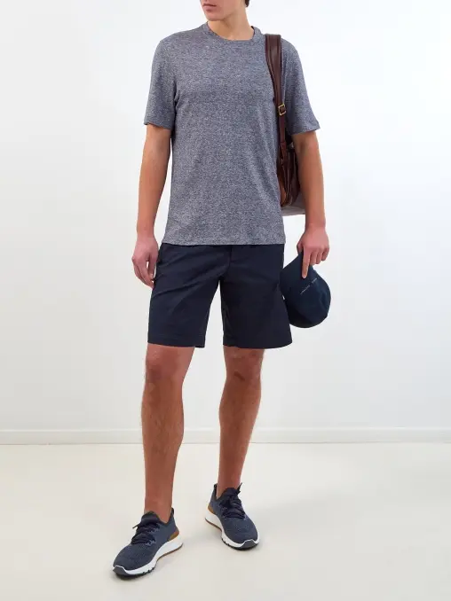 Шорты хлопковые BRUNELLO CUCINELLI