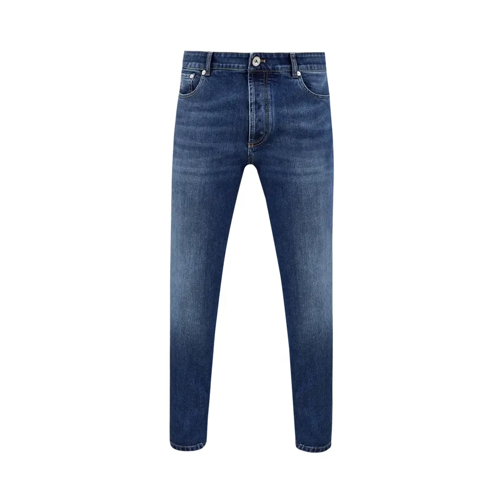 Джинсы Slim Fit хлопковые