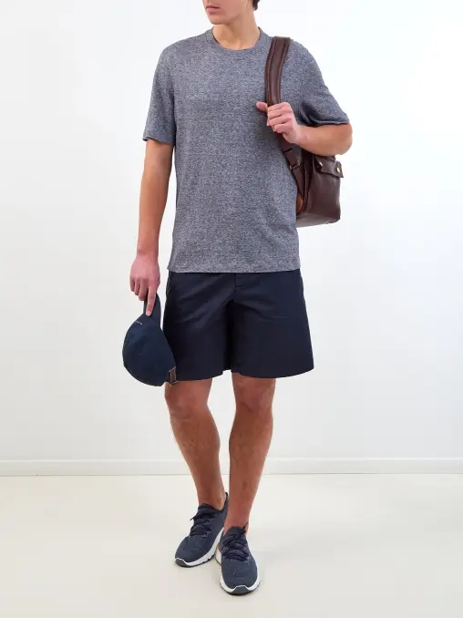 Футболка льняная BRUNELLO CUCINELLI