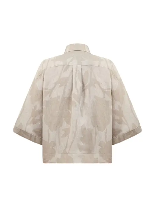 Рубашка льняная BRUNELLO CUCINELLI
