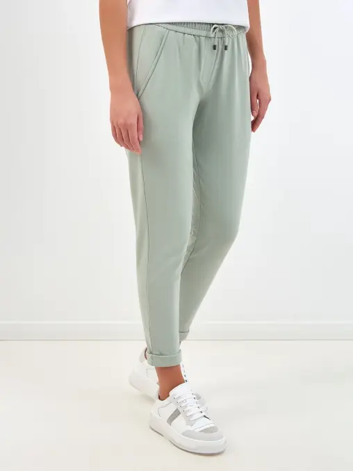 Брюки хлопковые BRUNELLO CUCINELLI