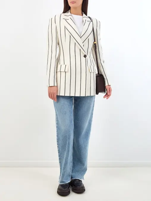 Жакет льняной BRUNELLO CUCINELLI