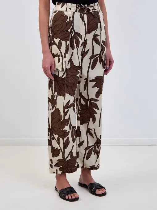 Брюки хлопковые BRUNELLO CUCINELLI