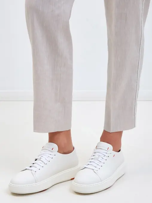 Кеды кожаные SANTONI