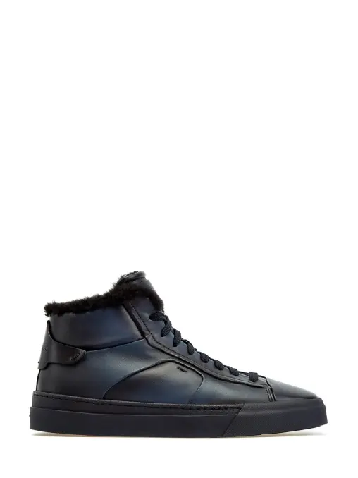 Кеды кожаные SANTONI