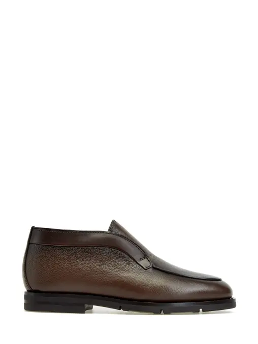 Лоферы кожаные SANTONI