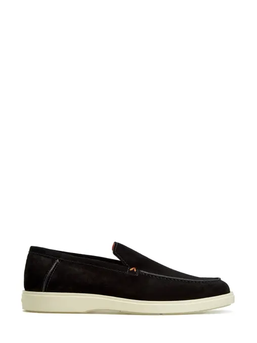 Лоферы замшевые SANTONI