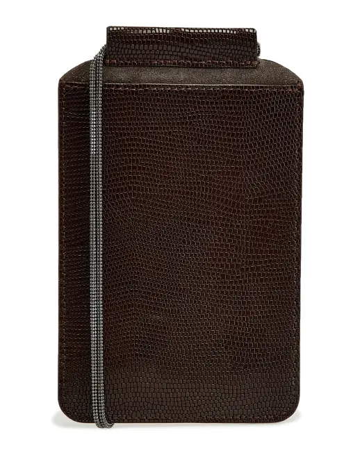 Чехол кожаный BRUNELLO CUCINELLI