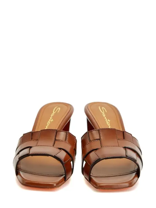 Сабо кожаные SANTONI
