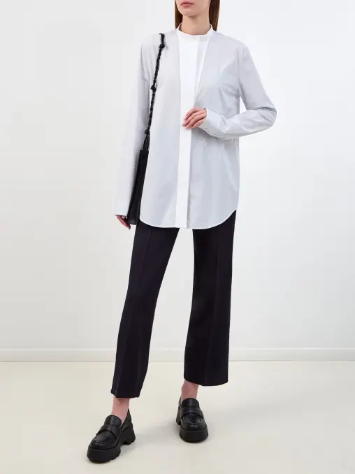 Рубашка хлопковая JIL SANDER