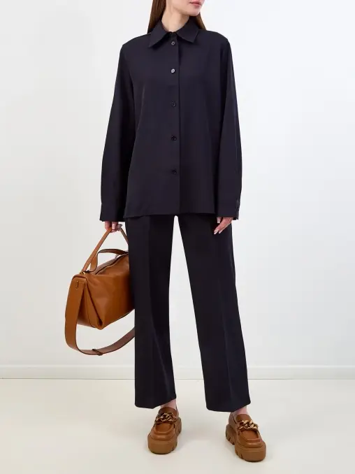 Брюки шерстяные JIL SANDER