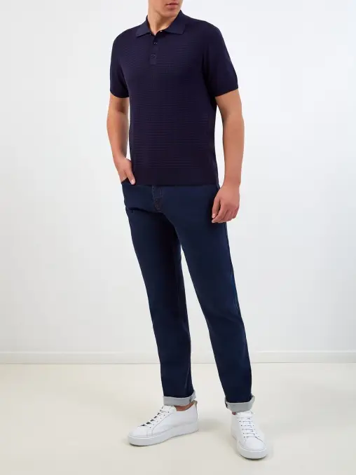 Джинсы хлопковые CANALI
