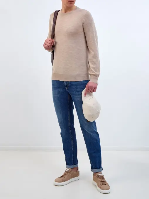 Джемпер шерстяной BRUNELLO CUCINELLI