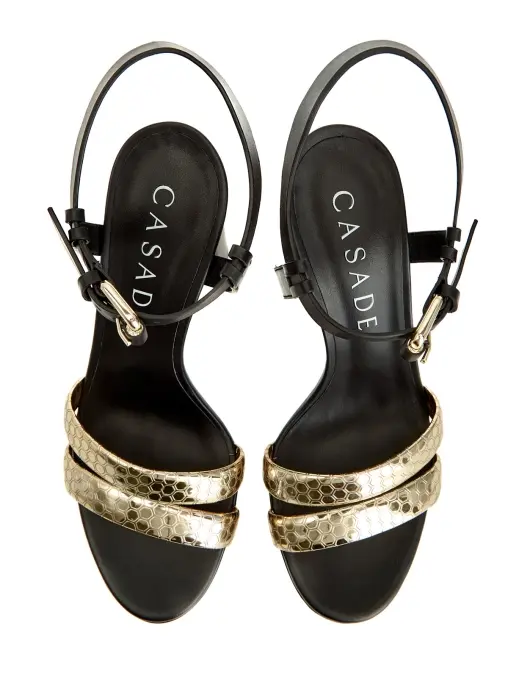 Босоножки кожаные CASADEI