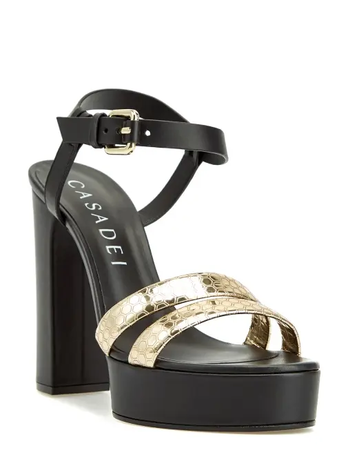 Босоножки кожаные CASADEI
