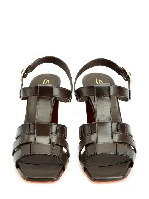 Босоножки кожаные SANTONI