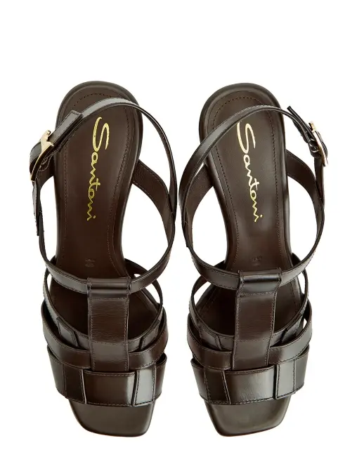 Босоножки кожаные SANTONI