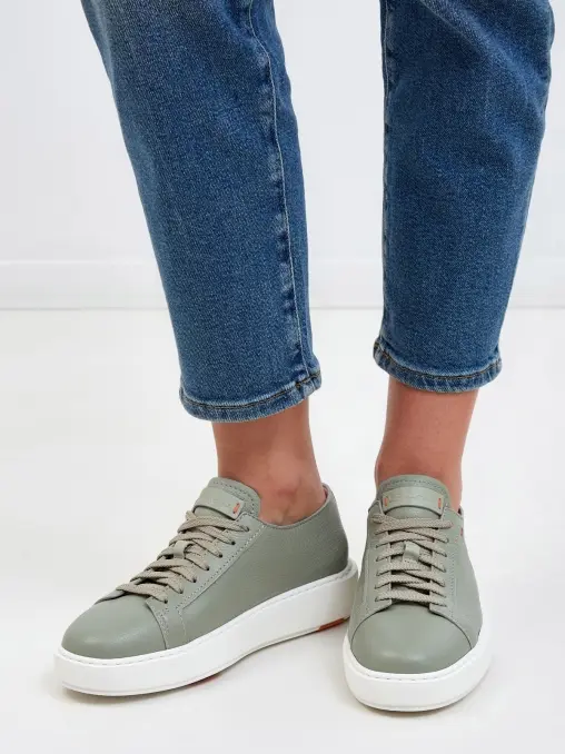 Кеды кожаные SANTONI