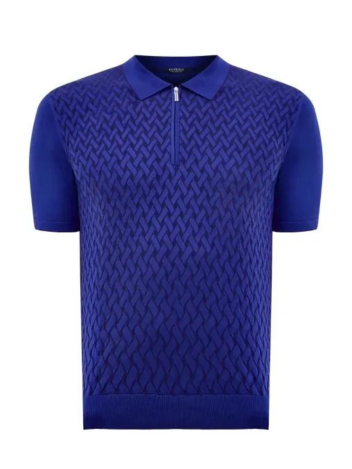 Поло хлопковое BERTOLO LUXURY MENSWEAR