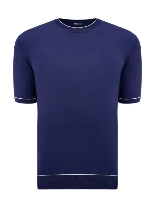 Джемпер хлопковый BERTOLO LUXURY MENSWEAR