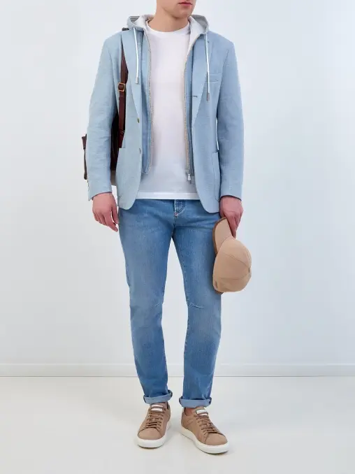 Футболка хлопковая BERTOLO LUXURY MENSWEAR