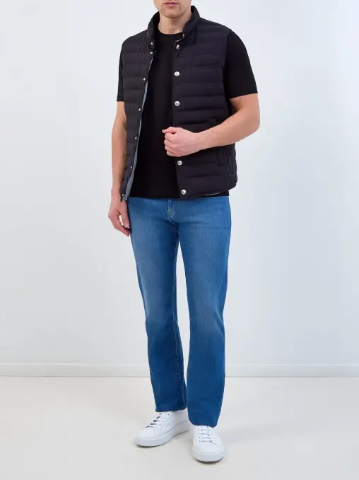 Футболка хлопковая BERTOLO LUXURY MENSWEAR